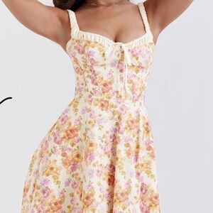 House of CB Floral Midi Dress